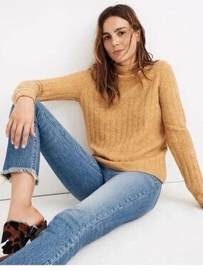 Madewell Golden Honey Knit Sweater
